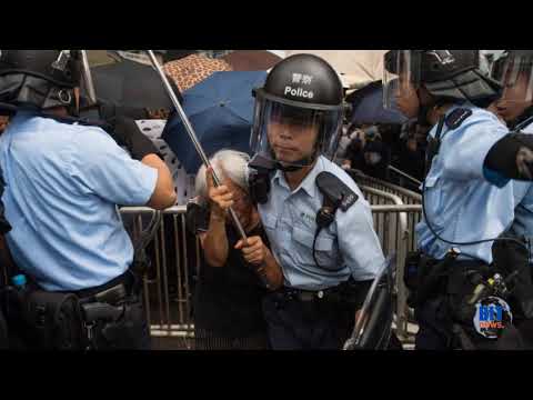 Hong Kong police make 'largest ever' seizure of explosives on eve of protests