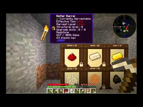 Let's play Minecraft Direwolf20 Part 9 (Building our Base)