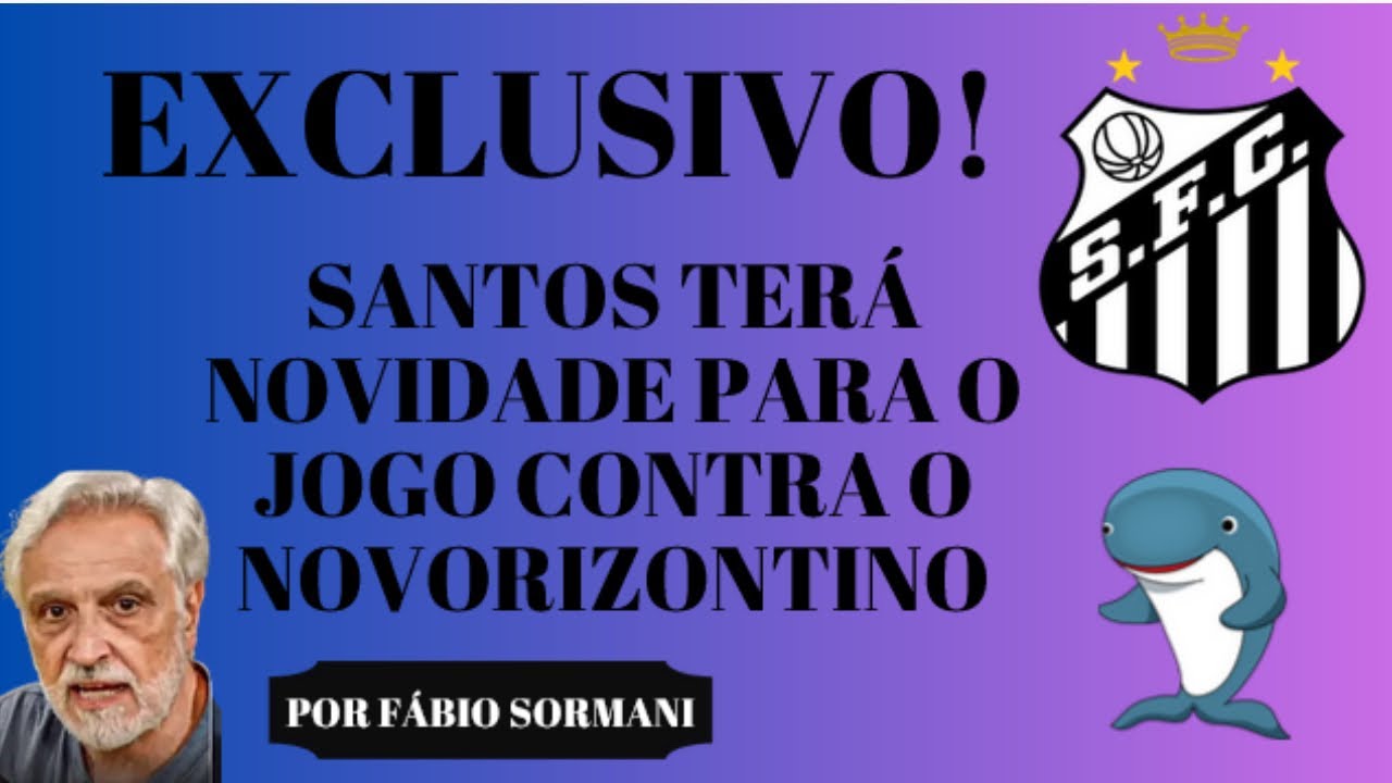 SANTOS FARÁ MODIFICAÇÕES PARA O JOGO DE SEGUNDA-FEIRA NA VILA