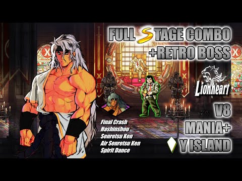 Streets of Rage 4/ V8/ Mania+/ Shiva/ Y Island Full Stage Combo + Retro Boss (Steam - 361K)!