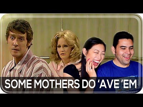 Hilarious: Americans React to Some Mothers Do 'Ave 'Em | British Comedy