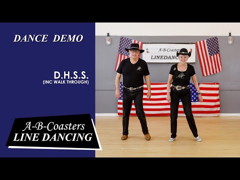 D.H.S.S. - Line Dance Demo & Walk Through