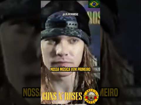 Axl Rose sobre o Kiss e Guns N' Roses. #guitar #guitarist #axlrose