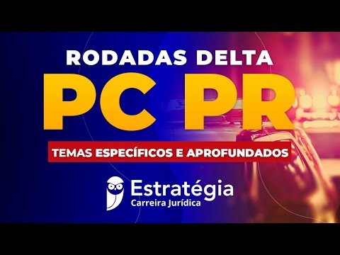 Rodadas Delta PC PR: Temas específicos e aprofundados