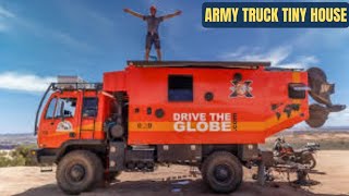 Army truck to tiny home  inside is gorgeous!
