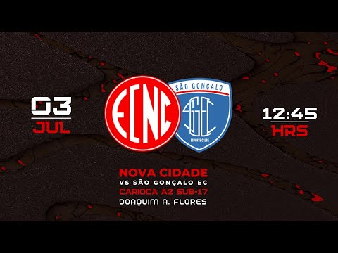 Nova Cidade x São Gonçalo AO VIVO | Campeonato Carioca A2 Sub-17 | 3º Rodada