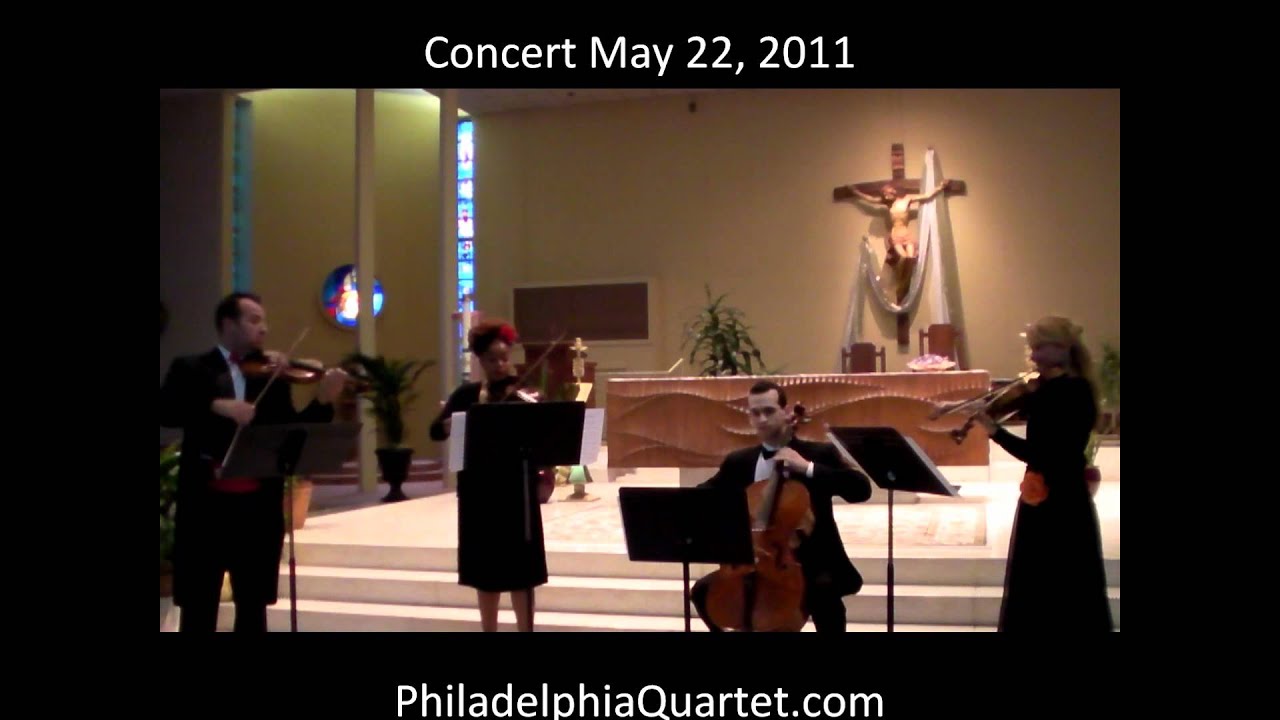 Promotional video thumbnail 1 for Philadelphia String Quartet