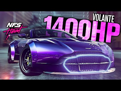 Need for Speed HEAT - FULL Aston Martin DB11 Volante 1400HP  Customization! (Black Market DLC)