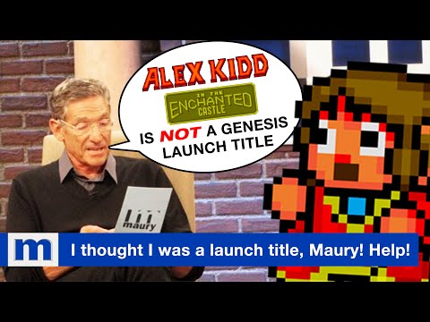 Alex Kidd was NOT a SEGA Genesis Launch Title