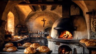 Download lagu The Bread of Life 🍞 Sacred Hearth Bakery Ambience with Fireplace mp3