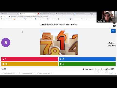 French Webinar 26th June, Saturday 5 to 5:45 pm