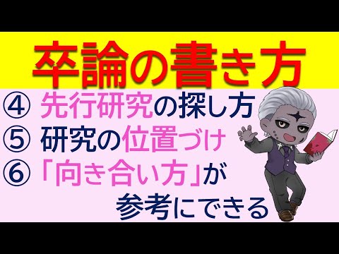 社会情報学科 【気持ちの良い卒業に向けて！】卒業論文の書き方（その２）【#学術系VTuber #大学生 】