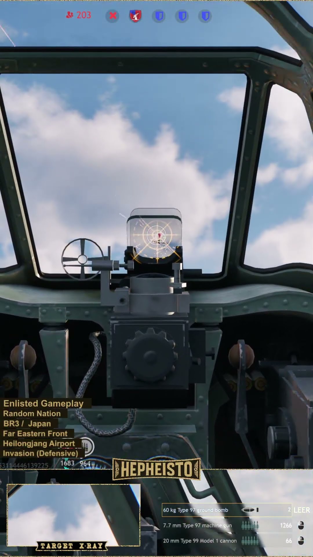 Pilot eliminates YaK-7b with 7.7mm machine gun and colission