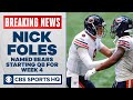 Nick Foles will be Bears starting quarterback over Mitchell Trubisky in Week 4 | CBS Sports HQ