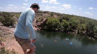 Devil’s Waterhole Inks Lake