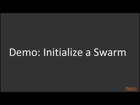 Dive into Orchestration with Docker Swarm Initializing a Swarm | packtpub com