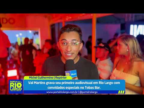 Val Martins grava seu primeiro audiovisual em Rio Largo com convidados especiais