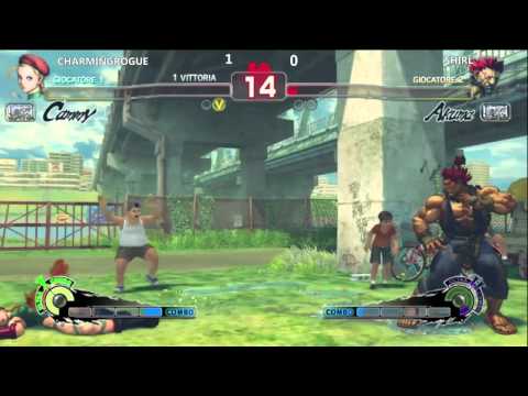 USFIV: RSD.CharmingRogue (Cammy) vs Shirl (Akuma) - The Colosseum FGT
