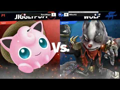 TSL 202 SSBU WR3 - BassMage (JigglyPuff) vs MikeAG (Wolf)