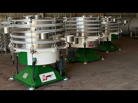 LDE-1250 Tumbler Screeners / LDE-1250 Dansöz Elek LİDERNOKS