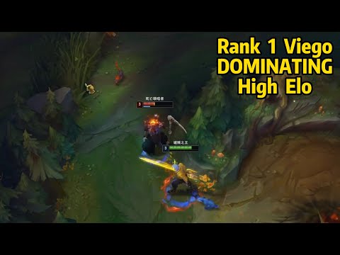 Rank 1 Viego: CN Best Viego DOMINATING High Elo