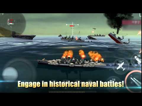 WARSHIP BATTLE:3D World War II video