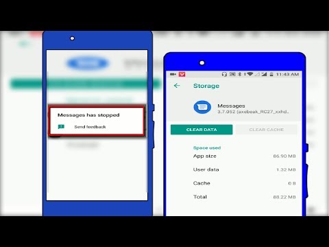 Fix Messages Has Stopped Error in Android Phone