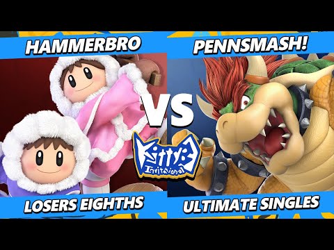 Kitty 3 Invitational Top 8 - HammerBro (Ice Climbers) Vs. Pennsmash! (Bowser) Smash Ultimate - SSBU