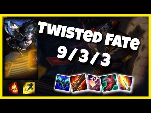 Twisted Fate vs Qiyana Mid 11.4 Challenger Gameplay S11 (9/3/3) - OCE