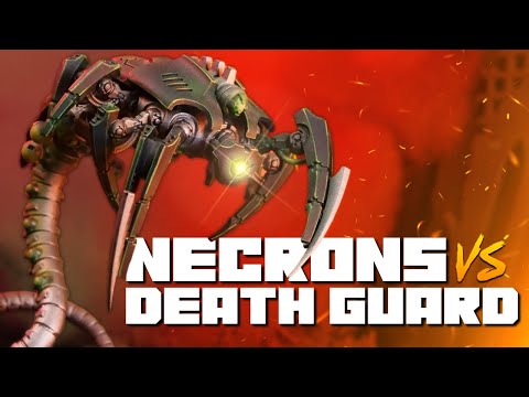 Necrons vs Death Guard - Warhammer 40k LIVE Battle Report