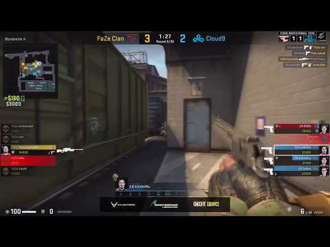 Guardian unreal 1v5 Clutch ACE | ELEAGUE CS:GO Invitational 2019