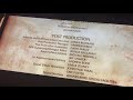 Movie End Credits #74 Puss in Boots 3/7/20
