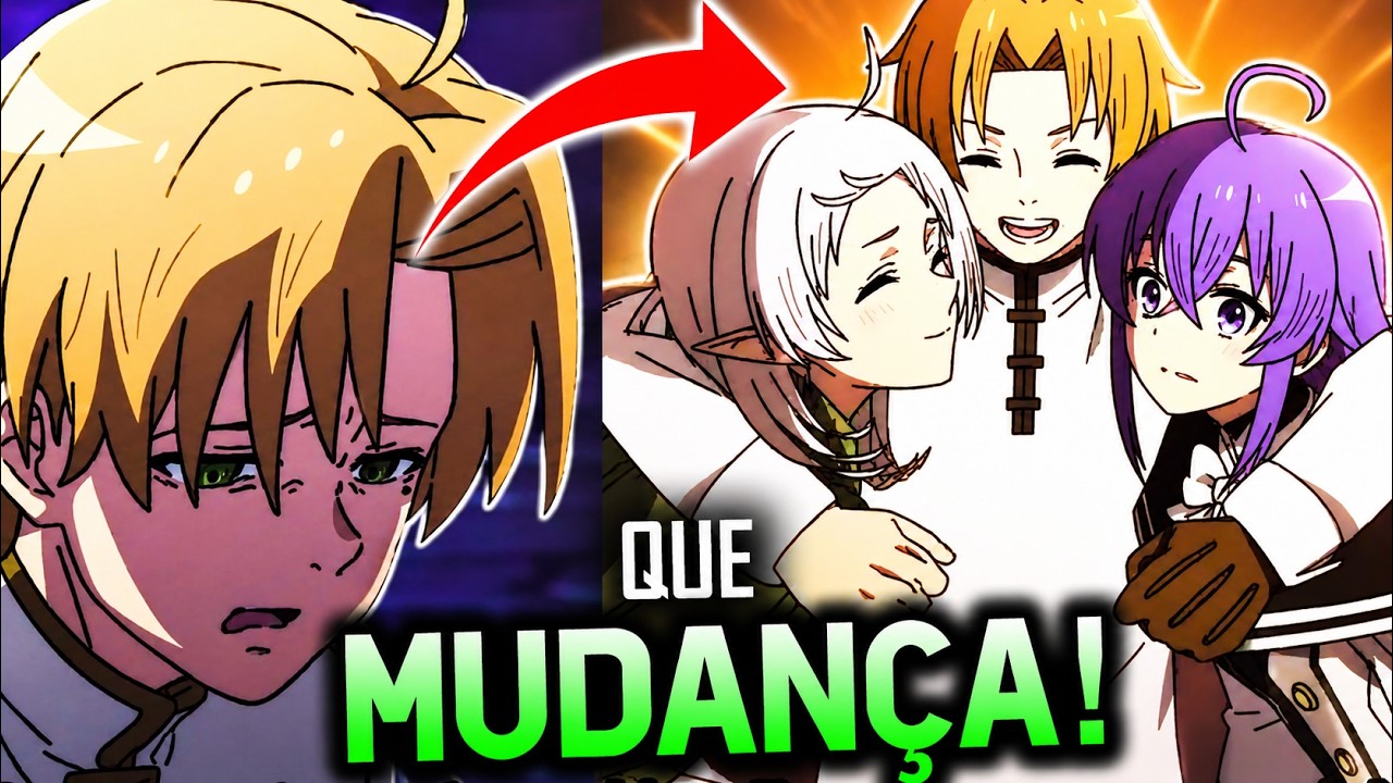 CORTARAM CENAS e ADICIONARAM UM EXTRA! - Mushoku Tensei S3 e03