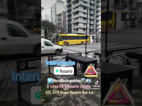 Transporte interurbano del Gran Rosario, provincia de Santa Fe, Argentina. #bus