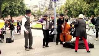Straßenmusik - Schwarze Augen - Mobile Band - Dixieland