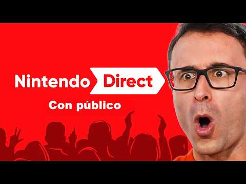 NINTENDO DIRECT 🔴 ¿NUEVO ZELDA y Super MARIO 3D? REACCIÓN con PÚBLICO