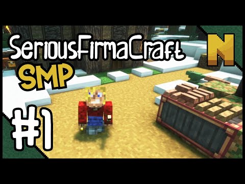 NEW TFC SERIES! Getting settled on the SeriousFirmaCraft SMP!