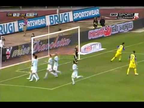 Calcio 2010 : J02 : Chievo Verone - Lazio Rome : 1-2