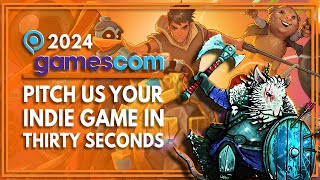 Pitch us Your Indie Game in Thirty Seconds | Gamescom 2024