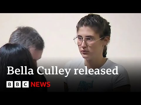 Video | Pregnant British teen Bella Culley freed from Georgia jail after drug smuggling charge | BBC News