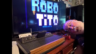 Robo Tito - Atari 2600 Homebrew - 2024 - Have You Played Atari Today - Retrogaming - 8bit Video Game