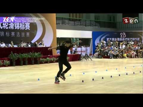 Zhang Hao 1st - Freestyle Skating Championships 2015