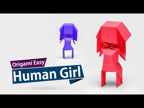 DIY Human Easy Origami Tutorial