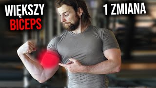 Większe bicepsy dzięki prostej zmianie *wyeliminuj 1 błąd*