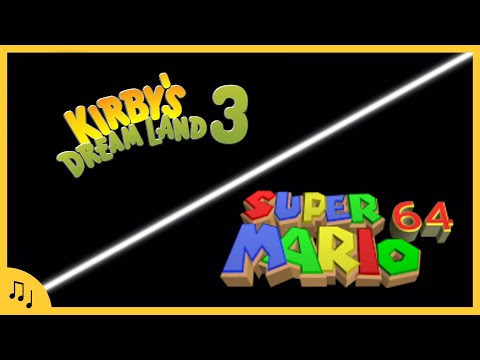 Kirby's Dreamland 3: Hyper Zone 1 [Vs. Dark Matter] (Super Mario 64 cover)