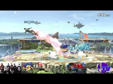 WaveDash 2023 Top 48 - MVD (Snake) Vs. Ketchup (Ludwig) - SSBU Tournament