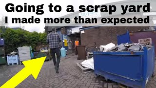 Selling SCRAP METALS to a scrap yard to make money