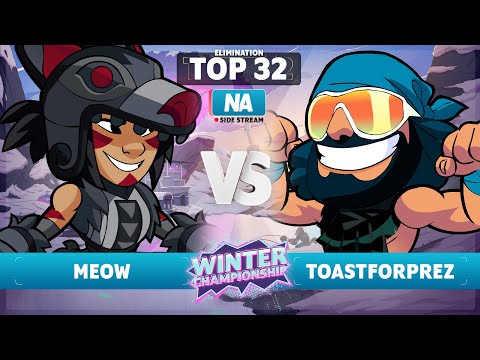 meow vs. Toastforprez - Elimination Top 32 - NA - Brawlhalla Winter Championship 2023