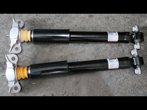 how to replace rear shock on a 2017 ford fusion