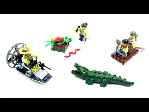 Vidéo LEGO City 60066 : Set de démarrage - Police des marais